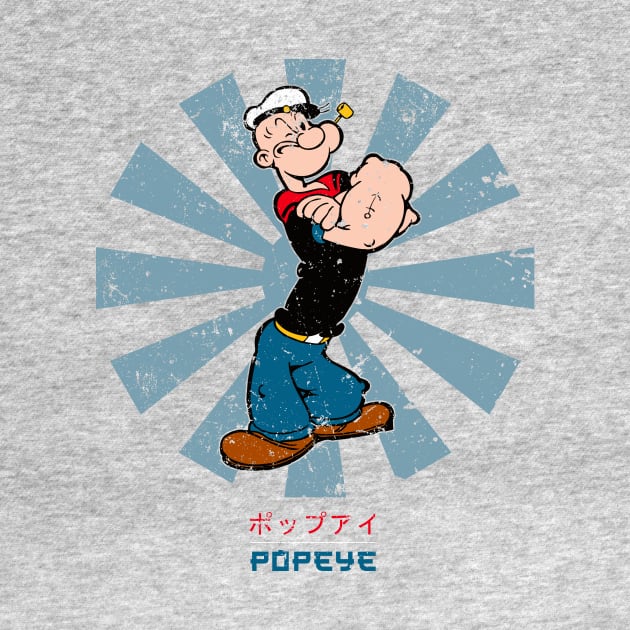 Popeye Retro Japanese by Nova5